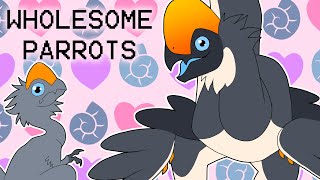 Wholesome Parrots Animation Meme [upl. by Talley563]