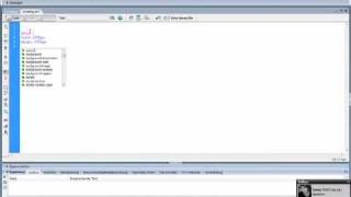 Adobe Dreamweaver CS3 Tutorial Komplett CSS basierendes Layout 12 [upl. by Petrina]