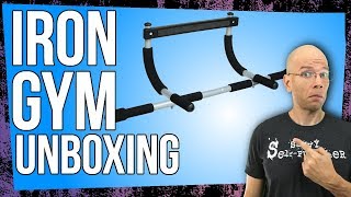 Iron Gym Pull Up Bar  Total Upper Body Workout Bar Unboxing amp Setup [upl. by Inilahs]