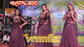 vennila❤️ Karutha machan adal padal song ❤️Mirattal boys dance video [upl. by Akinohs]