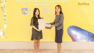 RafflesDesign Wins The Grand Prix Akoya Pearl Jewellery 2023 [upl. by Aubine607]