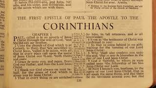 Audio KJV  1 Corinthians  Chapter 3 [upl. by Aieken54]