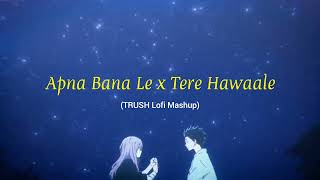 Apna Bana Le x Tere Hawaale TRUSH Lofi Mashup  Arijit Singh [upl. by Tera]