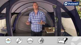 Outwell Whitecove 5 Tent  Innovative Family Camping [upl. by Vlada]