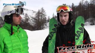 Test ski Movement Jam 2012 par Freeride Attitude [upl. by Chloette]