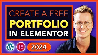 Create An Impressive Portfolio Using Wordpress And Elementor [upl. by Ahseiym]