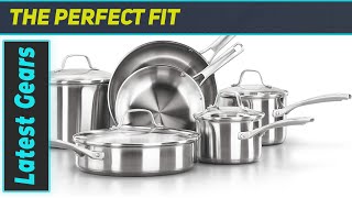 Calphalon Stainless Steel Cookware Set The Best BudgetFriendly Option for Every Kitchen [upl. by Hibbitts]