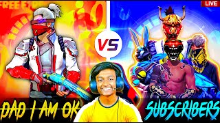 🌿FREE FIRE LIVE🌿PLAYING 1 VS 6 KHATARNAK😎CUSTOM ROOM GAME PLAY 🎮🎯 ON LIVE  GARENA FREE FIRE [upl. by Mazel]