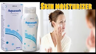 All skin and All season moisturizing lotion  Aquasoft moisturizing lotion review in Hindi [upl. by Suoicerp131]