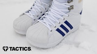 Adidas Superstar ADV 2020 Snowboard Boot Rider Review  Tactics [upl. by Sanson]