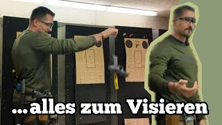 🧐 Das sind die wichtigsten Punkte zum Visieren  Rotpunkt amp Kimme  Korn kurzwaffenausbildung [upl. by Anyl]