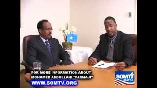 SomTV Interview with Former Prime Minister of Somalia Mohamed Abdullahi quotFarmajoquot [upl. by Nanah]