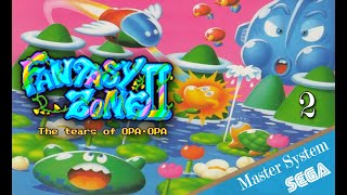 Fantasy Zone II Tears of OpaOpa  Master System  913  SEGA Crusade Vol 1  Part 2  longplay [upl. by Neely427]