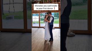 Avoid this mistake in your first dance❗️ weddingdance [upl. by Brigit]