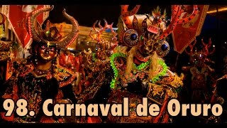 98 Carnaval de Oruro el mejor carnaval de Bolivia 🇧🇴 [upl. by Heigl48]