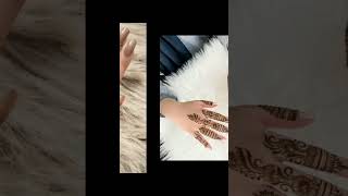 Easy finger mehndi design 💓mehndi hennadesign latestmehndhi shortvideo Newmehndigols 2024 [upl. by Velvet]