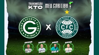 PÓSJOGO  TRANSMISSÃO KTO  MEU CORITIBA  GOIÁS 1 X 1 CORITIBA [upl. by Sherburne886]