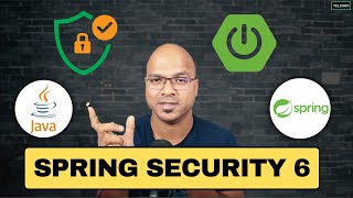 Spring Security 6 Tutorial [upl. by Netsirhc]