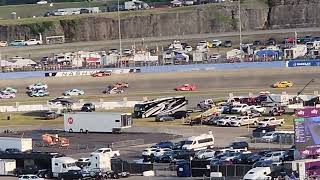 Erik Jones Crash  Ally 400 at Nashville nascar [upl. by Letram]