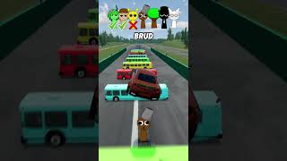 Incredibox Sprunki Car Jump Challenge For Vineria  Wenda and Friends shorts trend sprunki [upl. by Ydnis]