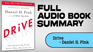 Drive by Daniel H Pink  Full Audio Book Summary [upl. by Atnes57]