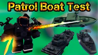 Patrol Boat test on Intermediate Difficulty Tower Defense X [upl. by Gusella]