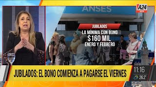 🚨 Jubilados el bono comienza a pagarse el viernes [upl. by Alyacim]