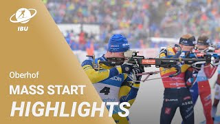 Oberhof 2023 Men Mass Start Highlights [upl. by Buyer674]