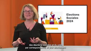 Élections Sociales 2024  Vote par correspondance [upl. by Aicel573]