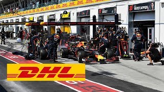 DHL Fastest Pit Stop Award New F1 Pit Stop World Record Red Bull RacingMax Verstappen [upl. by Estey712]