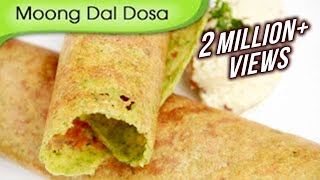 Moong Dal Dosa  Easy To Make Dosa Recipe  Popular South Indian Breakfast Recipe By Ruchi Bharani [upl. by Lynda]