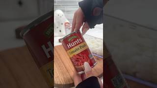 Make dinner with me 👻🍝🎃pasta vodka dinner dinnerrecipe cooking asmr asmrsounds [upl. by Sacram]