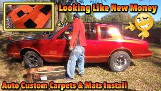 How To Install New ACC Carpet In A Classic Car Or Truck  Auto Custom Carpets Installation In GBody [upl. by Reppart]