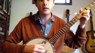 quotDeep Blue Seaquot Seeger Style Banjo Part 1 [upl. by Jammie]