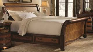 Wooden Sleigh Bed with Storage Drawers UK [upl. by Ford]