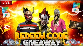 Free Fire Live Giveaway Custom Room  Free Fire Live Giveaway  Ff Live Team Code Giveaway  Ff Live [upl. by Ahseela12]