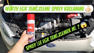 WÜRTH EGR VALF TEMİZLEME SPREYİ KULLANIMI  WÜRTH SPREY İLE EGR TEMİZLİĞİ würth egr egrtemizliği [upl. by Gherardi190]