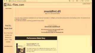 How to register MSSTDFMTDLL [upl. by Alenoel790]