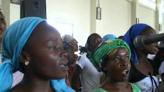 CHORALE EGLISE SAINT François XAVIER DE BOUNDJI CONGO [upl. by Ellirpa998]