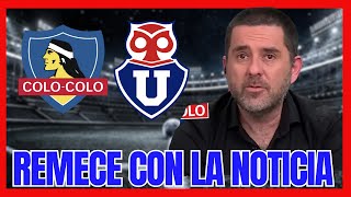 🔴¡COLO COLO EN PROBLEMAS ¡LA IMPACTANTE PRUEBA QUE LO CAMBIARIA TODO  PRIMICIA DE C ARCOS [upl. by Circosta]