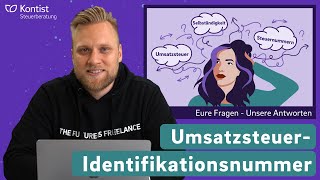 UmsatzsteuerID QampA  Eure Fragen zur UmsatzsteuerIdentifikationsnummer Steuerfrage [upl. by Akerdal]