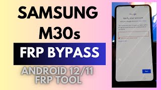 Samsung M30s FRP Bypass Latest Method 2024 New Tool [upl. by Notaek]