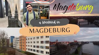 Cheapest City in Germany for Students  Weekend in Magdeburg  Vlog [upl. by Airehs]