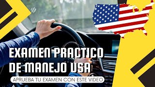 EXAMEN DE MANEJO PRACTICO USA 2024 I APRUEBA CON ESTE VIDEO [upl. by Frydman131]