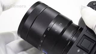 SONY ソニー VarioTessar T E 1670mm F4 ZA OSS SEL1670Z 難有品 [upl. by Karlik170]