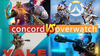 concord VS overwatch [upl. by Relyuhcs126]