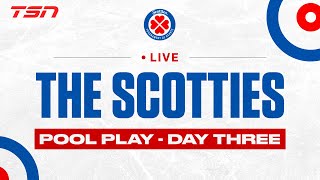 2024 SCOTTIES TOURNAMENT OF HEARTS Pool Play  Day Three [upl. by Harrie534]