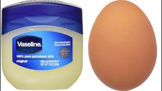 THIS IS HOW I USE VASELINE AND EGG TO REDUCE WRINKLES TRANSFORM MY SKIN TO LOOK 20 YEARS YOUNGER [upl. by Duwad]