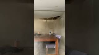 Dining room ceiling collapses in front of family in Virginia [upl. by Alec]