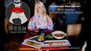 Izakaya Osen Japanese Food Review MUKBANG EATING SHOW  Happy Fathers Day  RainaisCrazy [upl. by Cogswell]